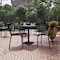 Flash Furniture Black All-Weather Armless Steel Dining Chair, 2PK 2-XU-CH-10318-BK-GG - alternate 1